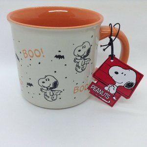 PEANUTS Halloween Coffee Mug Vampire Snoopy - Bats